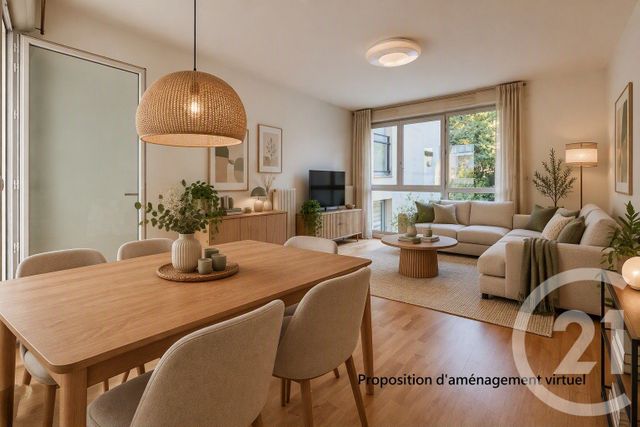 Appartement T2 à vendre - 2 pièces - 47.67 m2 - FRANCHEVILLE - 69 - RHONE-ALPES - Century 21 La Demi-Lune